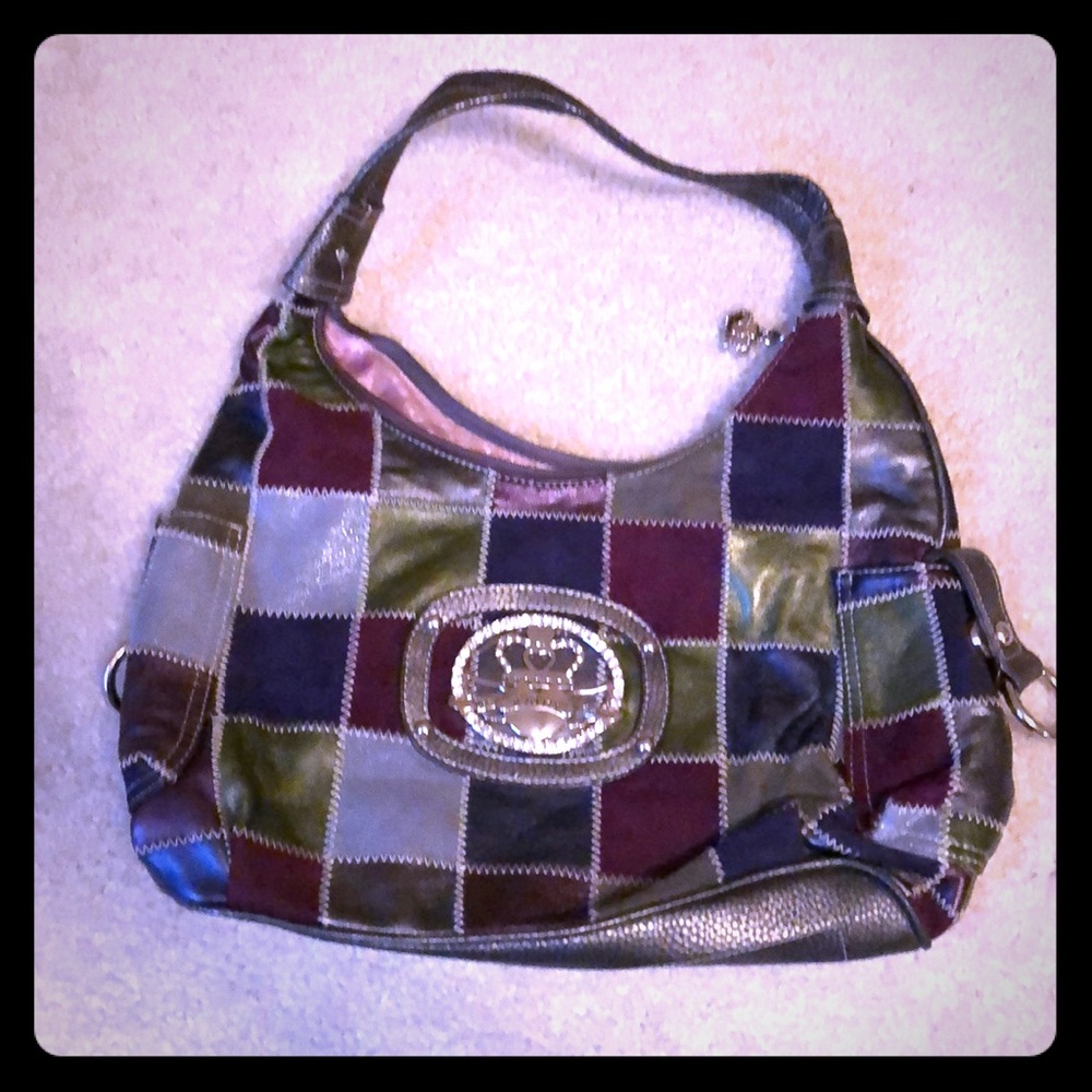 Kathy Van Zeeland patchwork purse